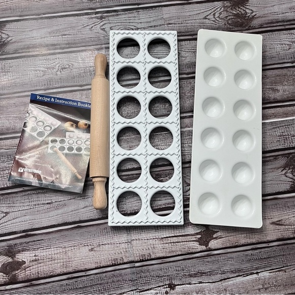 Ravioli Maker Vintage Vitantonio Cookware Made‎ in USA 1994 Italian Pasta - Picture 2 of 6